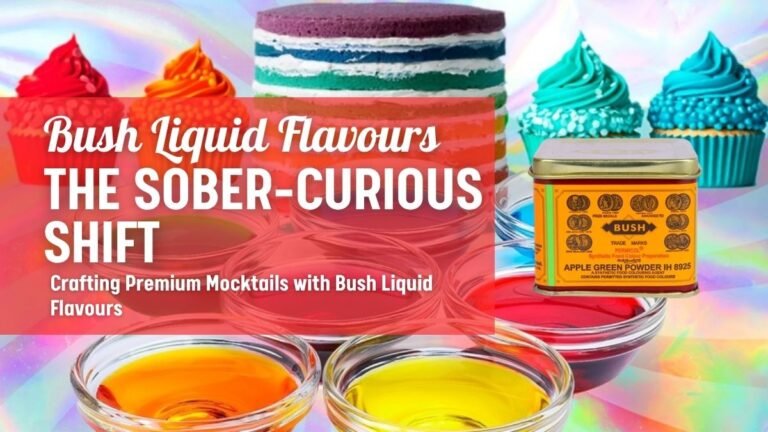 The Sober-Curious Shift: Crafting Premium Mocktails with Bush Liquid Flavours