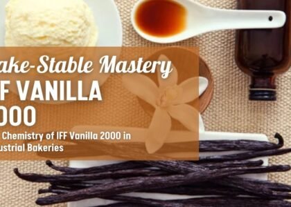 Bake-Stable Vanilla Mastery: Optimizing Industrial Bakery Aromas with IFF