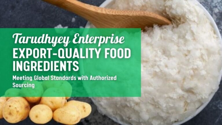 Export-Quality Standards: Ensuring Global Compliance with Authorized Ingredients